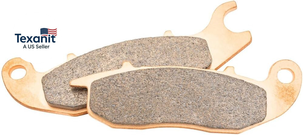 Front Brake Pad - Sintered Metal Compatible with Honda Grom 125 2014-2015, 2017-