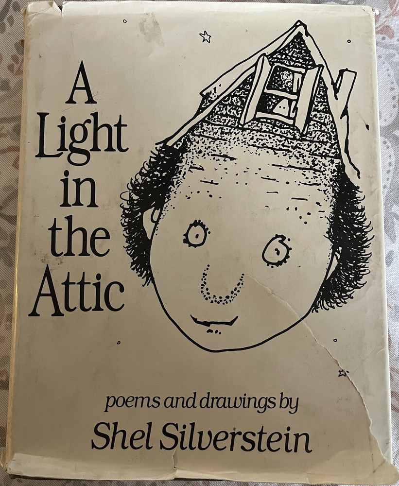 A Light in the Attic Shel Silverstein Harper & Row 1981 Hardcover Illustrated