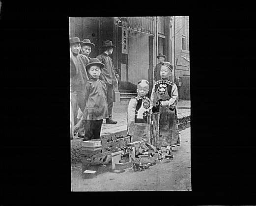 Young aristocrats,Chinatown,San Francisco,California,CA,Arnold Genthe,1896 1