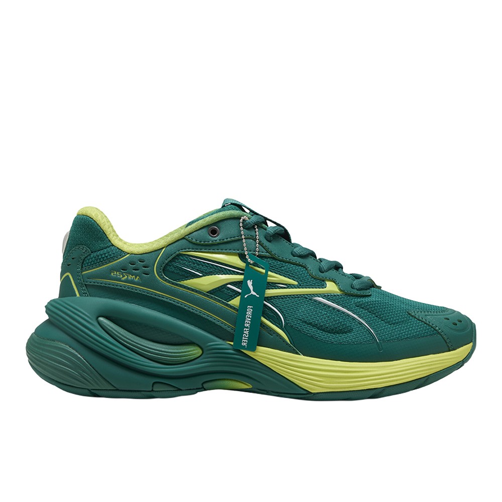 PUMA  X Aston Martin Aramco F1 Team Inverse Lace Up  Mens Green Sneakers Casual