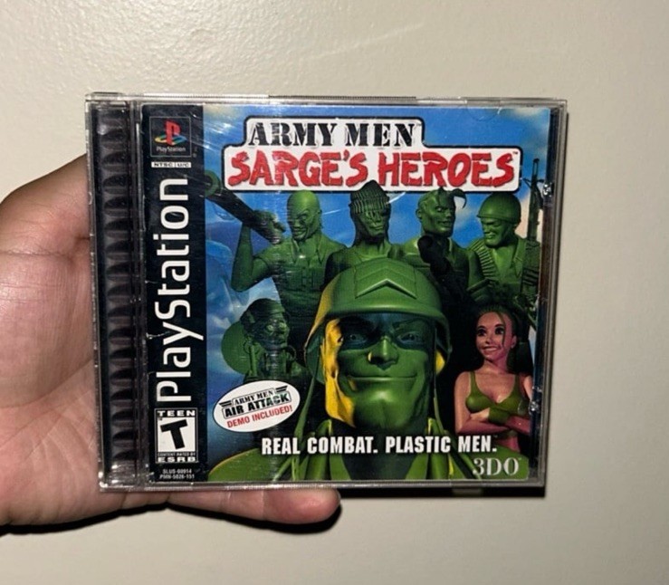 Army Men: Sarge's Heroes (PlayStation 1 PS1)