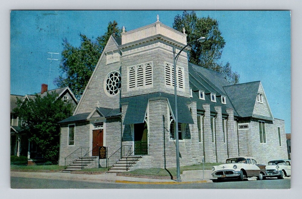 Salisbury MD-Maryland, St Francis de Sales Catholic Church, Vintage Postcard