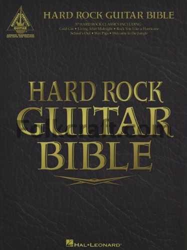 Hard Rock Guitar Bible - Paperback, by Hal Leonard Corp. - Very Good