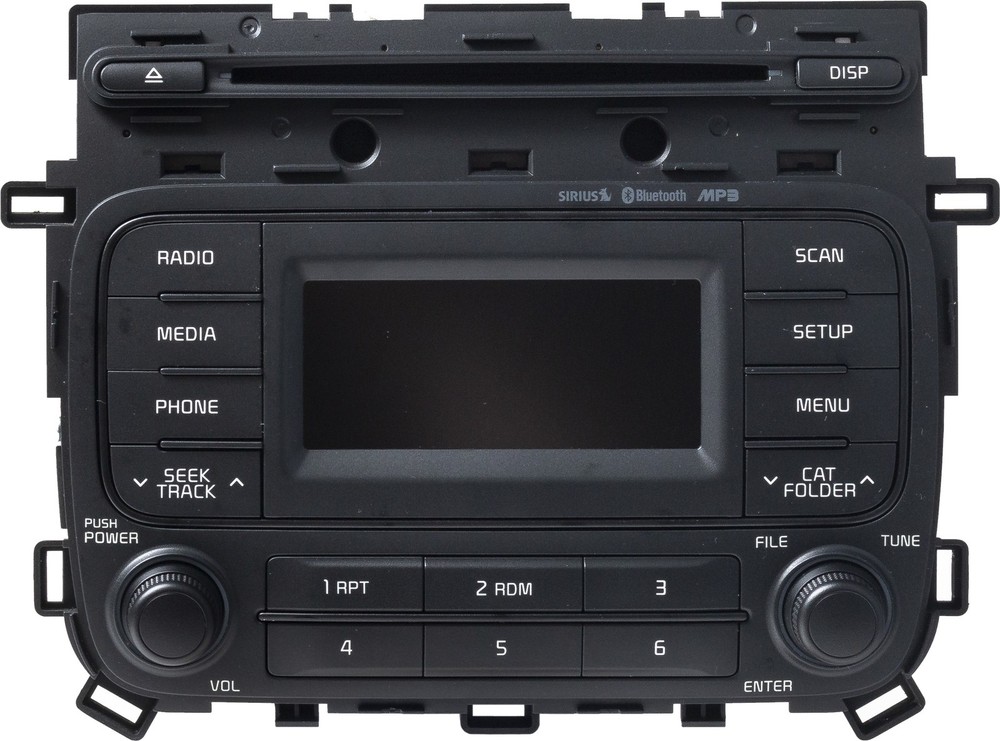 2014-16 Kia Forte AM FM Bluetooth Radio CD Player Telematics Model 96170-A7170WK