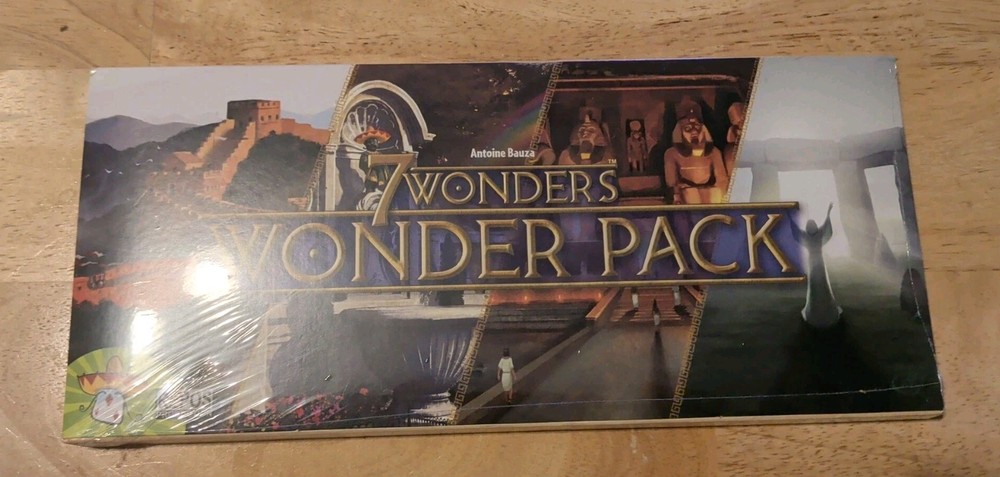 New Sealed 7 Wonders Art Pack Expansion Seven Wonders Repos x1