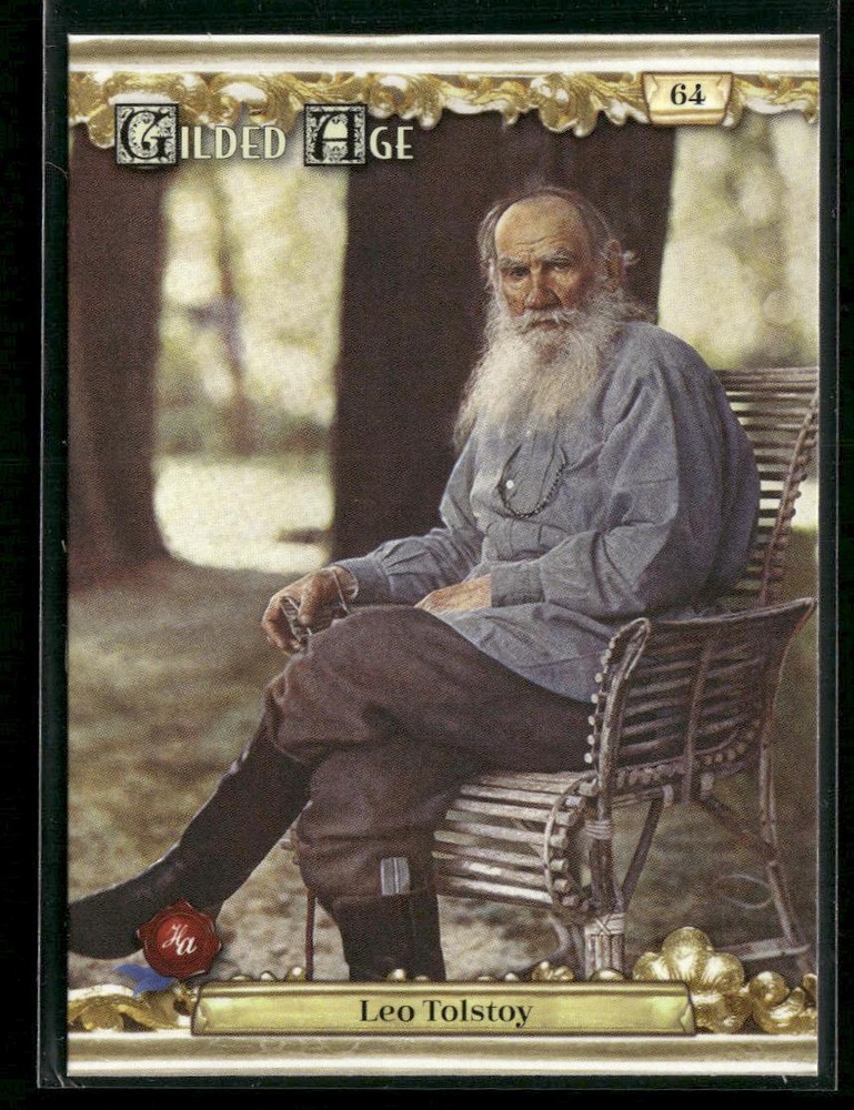 2023 Historic Autographs Gilded Age #64 Leo Tolstoy