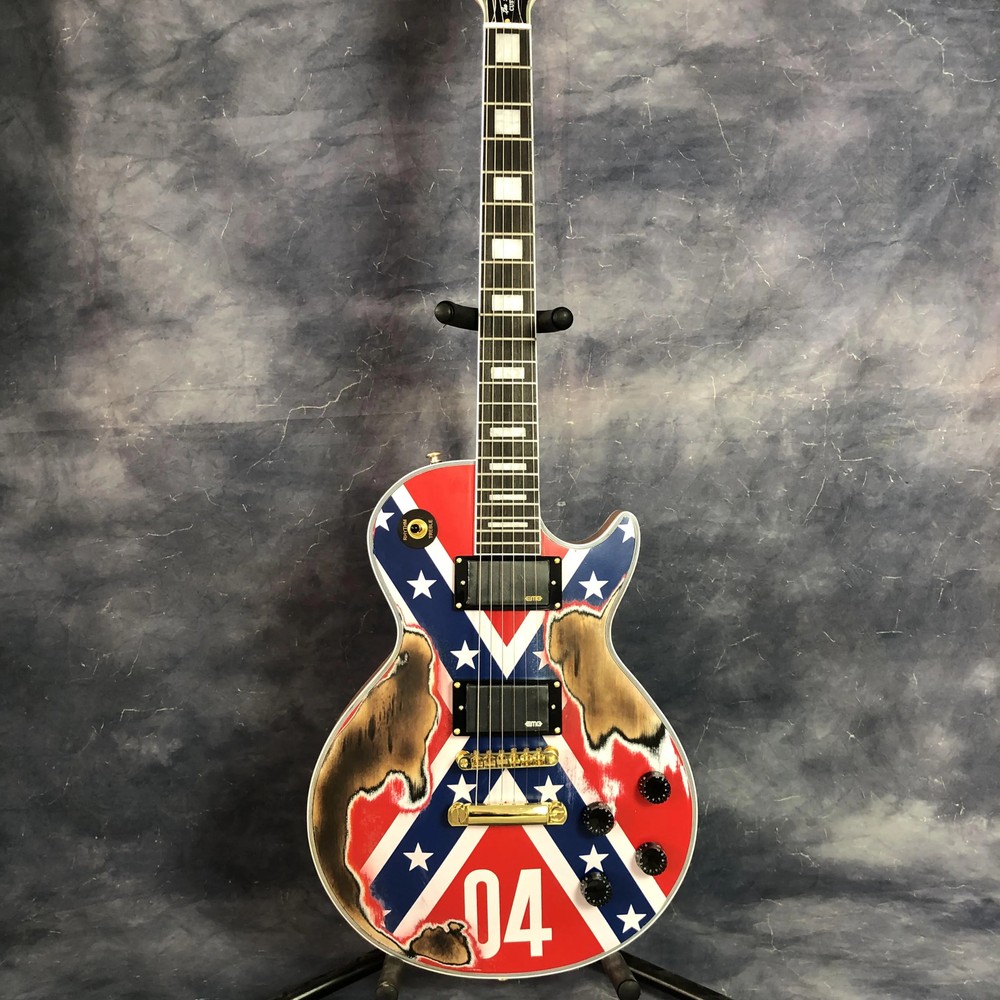 6-string Electric Guitar Pickup Gold Hardware Rosewood Fingerboard 22 Frets