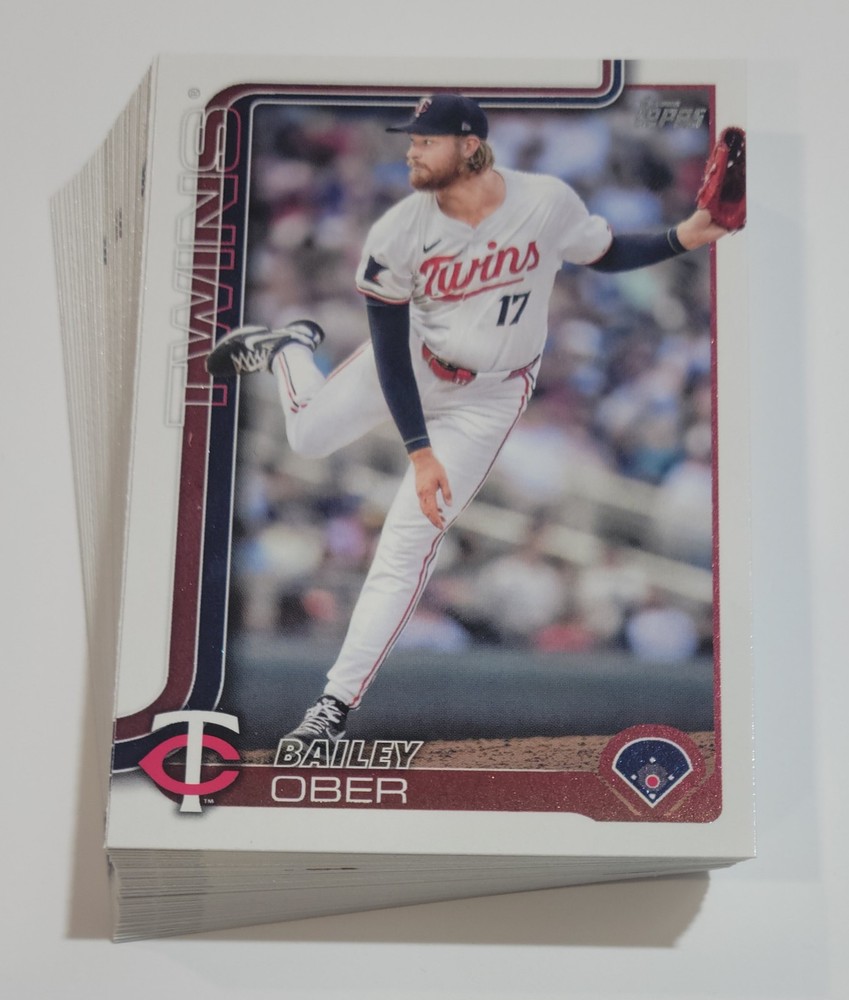 2025 Topps - Minnesota Twins Team Set (Series 1, 2, & Update) - 37 Cards