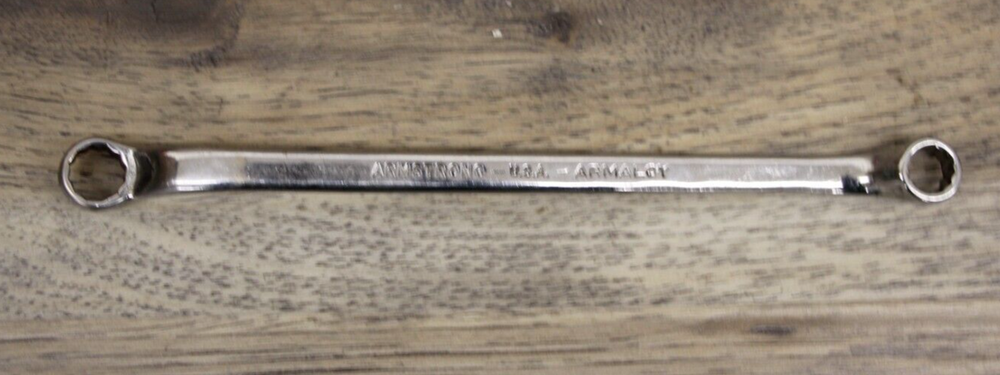 Armstrong 7/16” 3/8” Long 12 Point  Double Box Wrench Armaloy USA 8723
