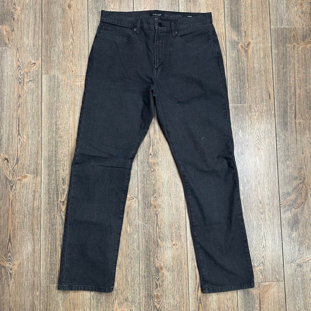 Proof Rover Pants Mens 33x30 Dark Grey Straight Leg 5-Pocket Technical Trousers