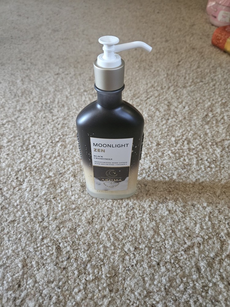 Black Chamomile Body Lotion 6.5 oz Aromatherapy Body Bath & Body Works