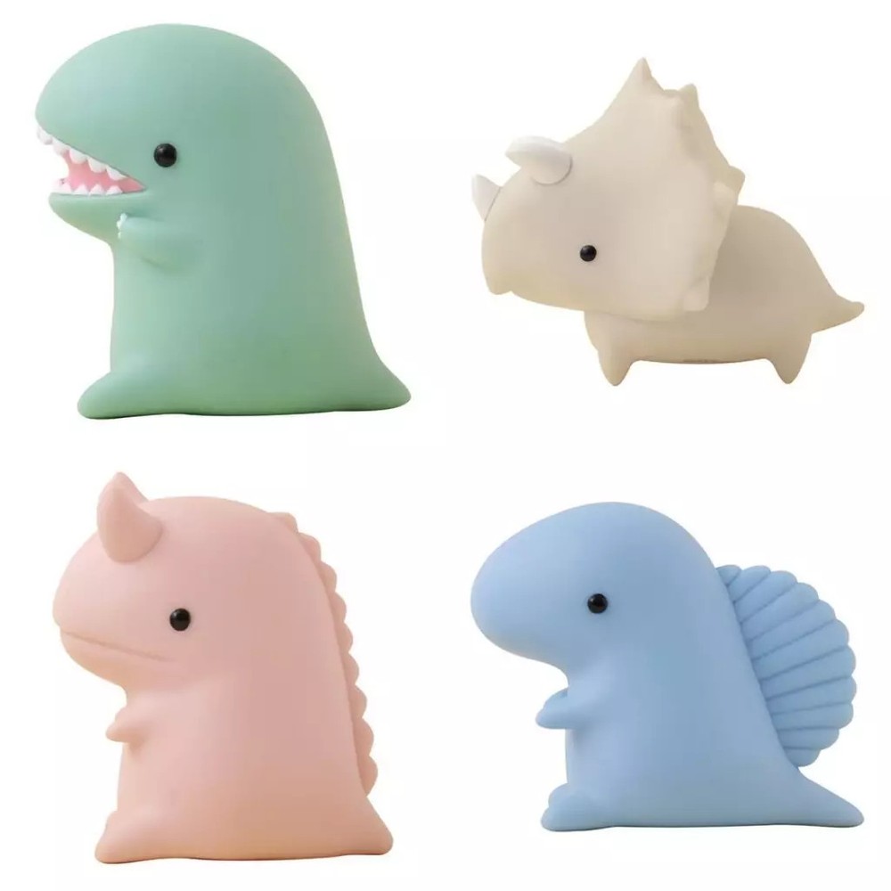 Jurassic World Mini Figure Set of Four Soft Vinyl Dinosaurs Collectible