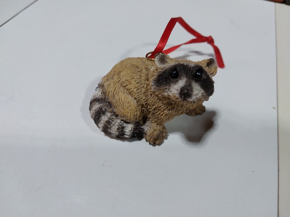Stone Critters Littles Raccoon Ornament