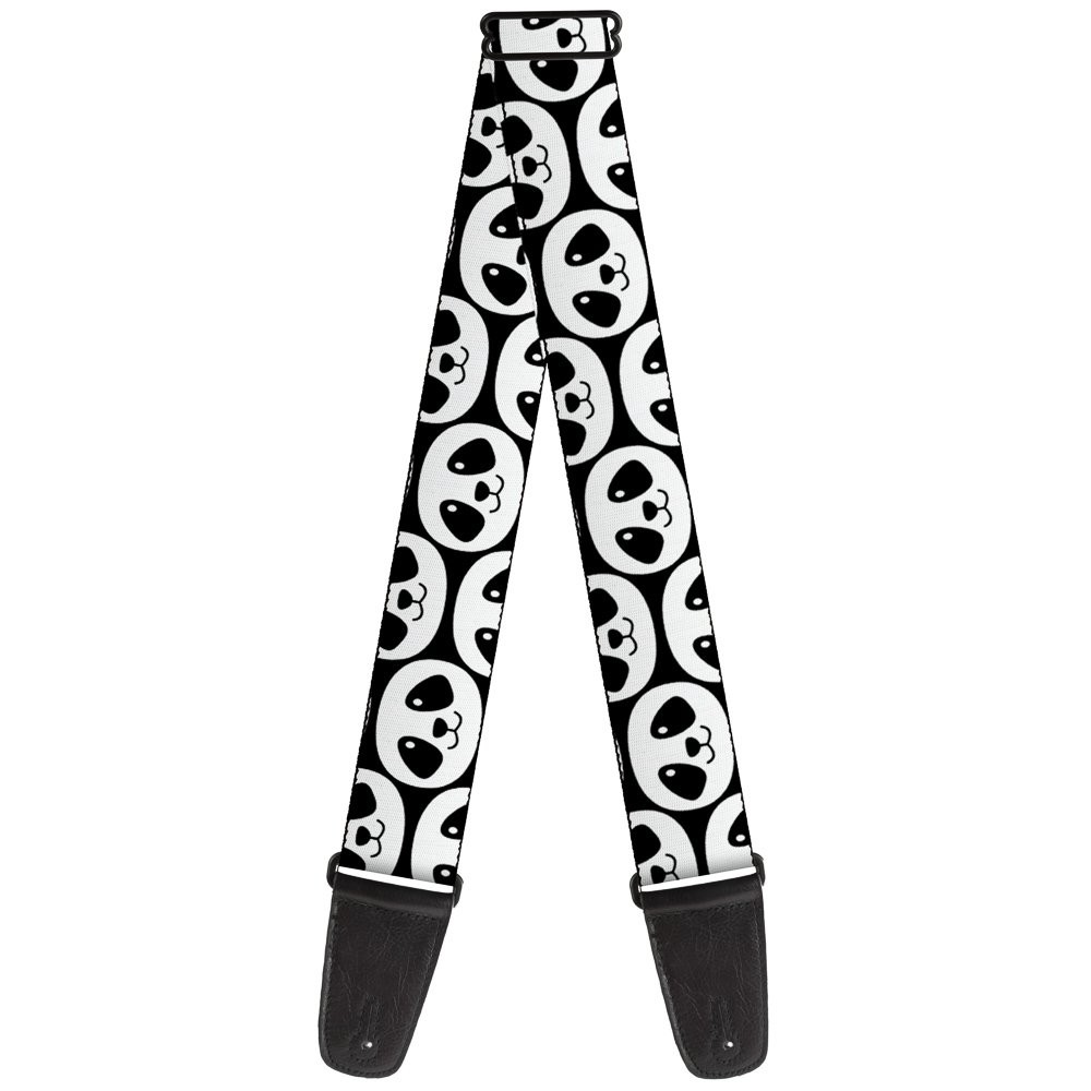 Guitar Strap - Smiling Panda Repeat Black/White ACC NEWAnother great item from Rarewaves USA | Free delivery!