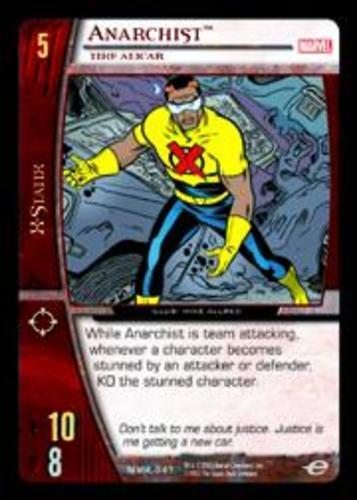 VS System: Anarchist, Tike Alicar - Foil [Played] VS: Marvel Knights TCG CCG Cla