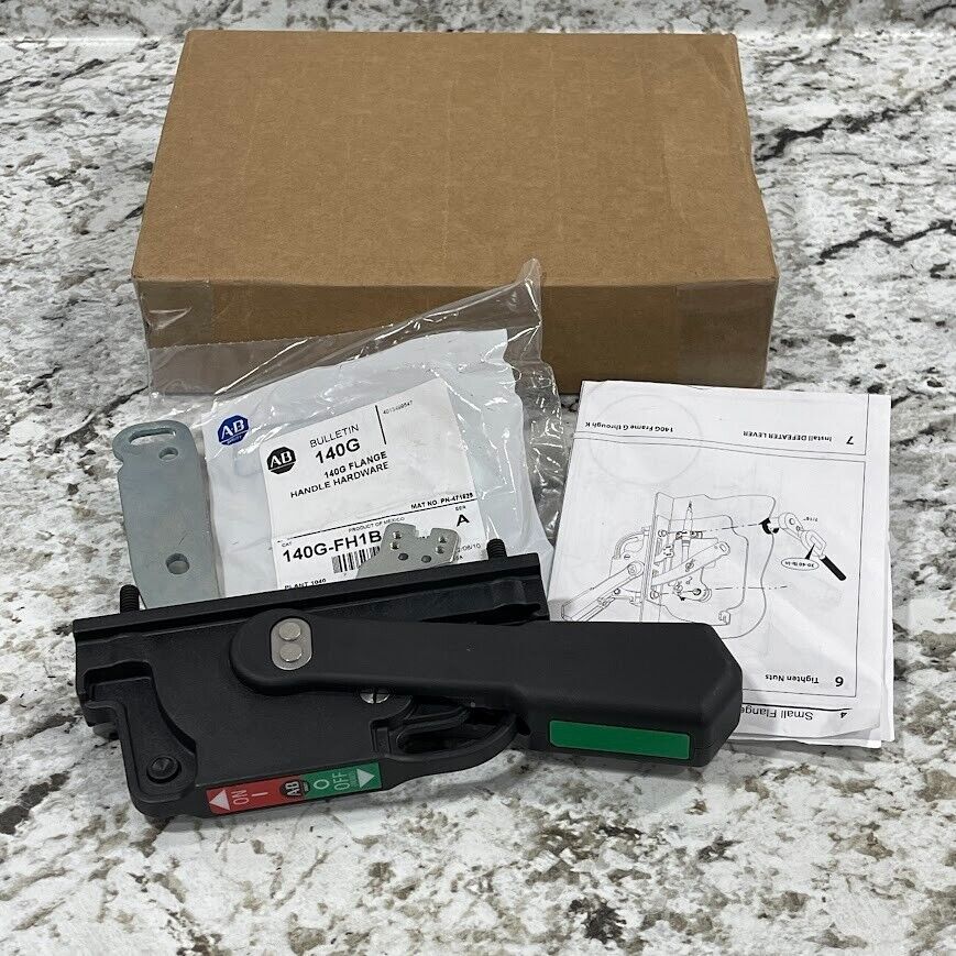 Allen Bradley 140G-P1B  Black Plastic Operating Handle Disconnect Switch Handle