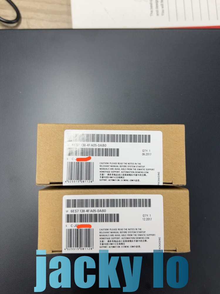 New Siemens Electronics module f ET200S 6ES7138-4FA05-0AB0 6ES7 138-4FA05-0AB0