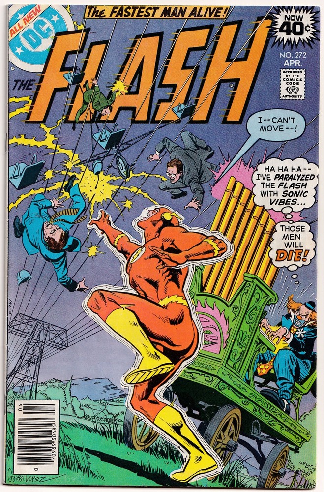 Flash 272 FN/VF 7.0 DC 1979 Clown Jose Luis Garcia-Lopez