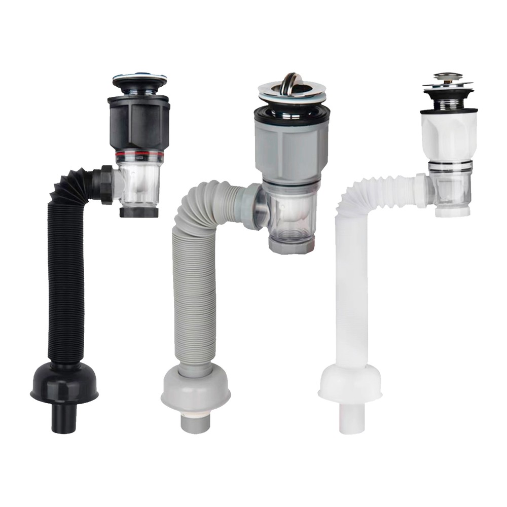 Sink Pipe Replacement Kit Anti-Odor Drain Pipe Sink Drain Kit Anti-Clog Sink