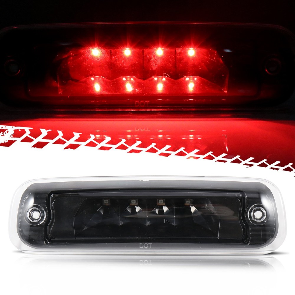 97-01 for Jeep Cherokee 3rd Brake Light Cargo Tail Lamp Clear Lens 55155614AE