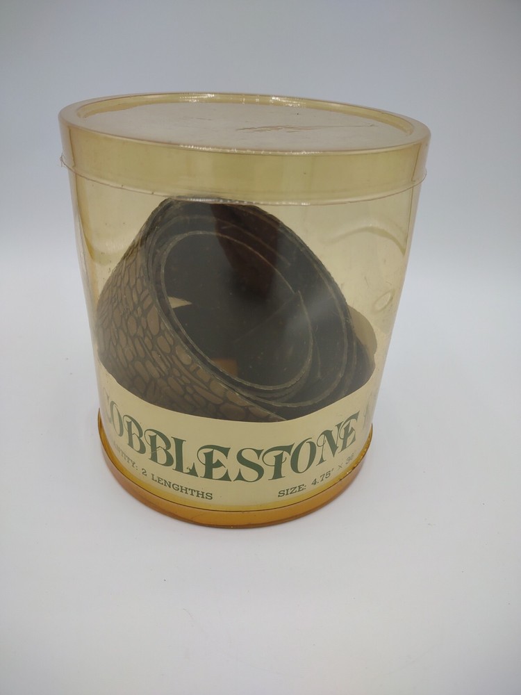 DEPT 56 Village Cobblestone Road 4 Cut Pieces CHRISTMAS accent road walkway wall-image