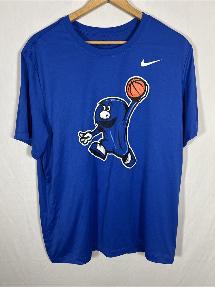 Nike Dri-FIT The Nike Tee Men’s T-Shirt Size XL Blue Graphic