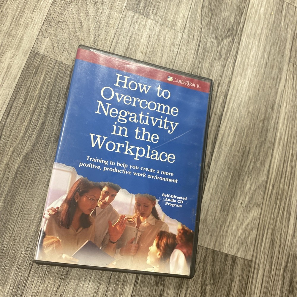 How to Overcome Negativity in the Workplace by PUEI (2005, Compact Disc)