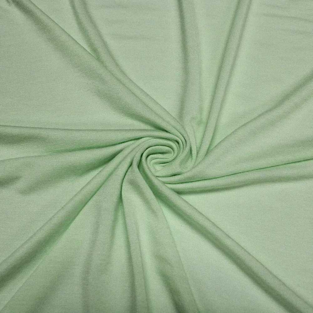 Solid Color Heavy Rayon Spandex Jersey Knit Fabric/ 4-Way Stretch-(180GSM)/ D...
