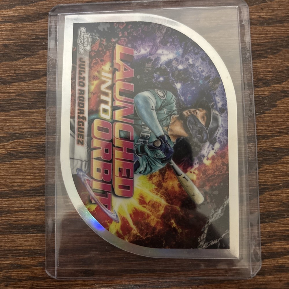 2024 Topps Cosmic Chrome - Launched Into Orbit Julio Rodriguez #LIO-12