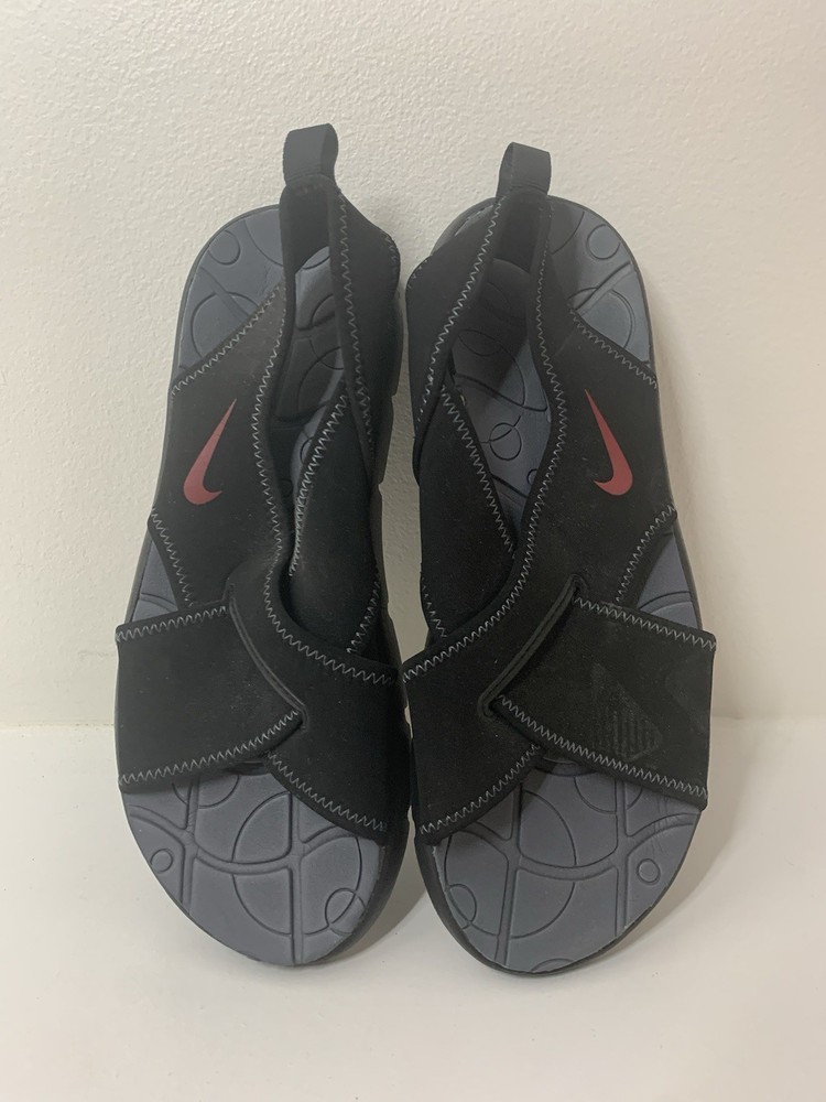 Nike Comfort Women Sz 5 Sports Shoe Black Sandal Nike Comfort Slide Flip Flop