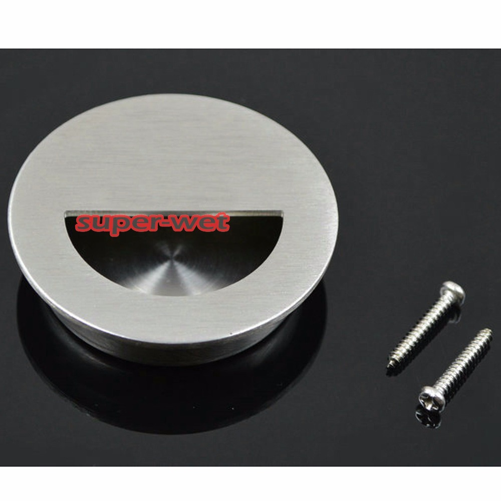 Stainless Steel Sliding Door Pull Handle Flush Recessed Cabinet Tatami Building