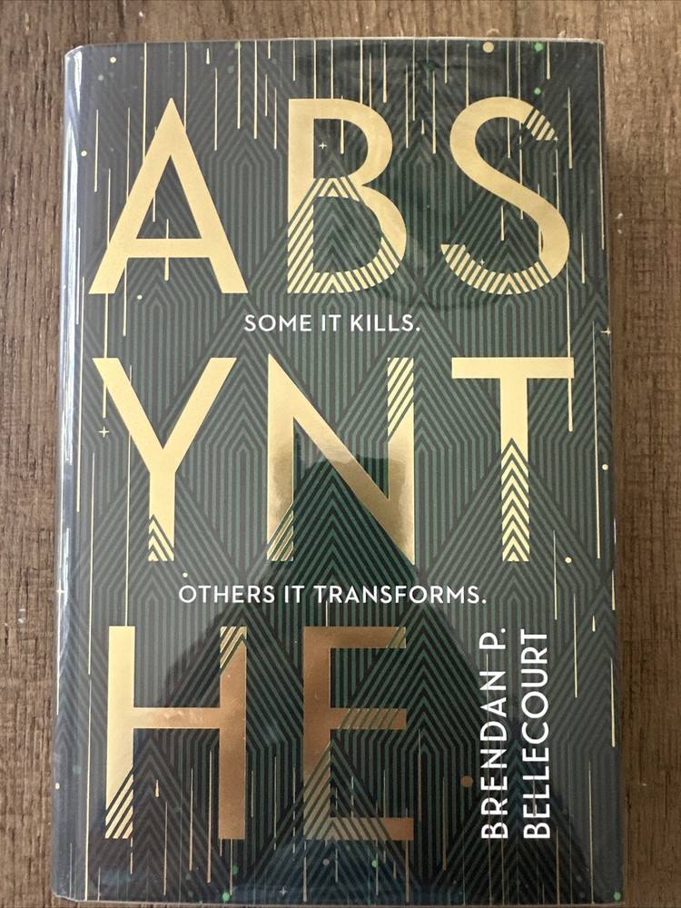 ABSYNTHE by BRENDAN P BELLECOURT GOLDSBORO UK 1st Signed Numbered Sprayed Edges-image