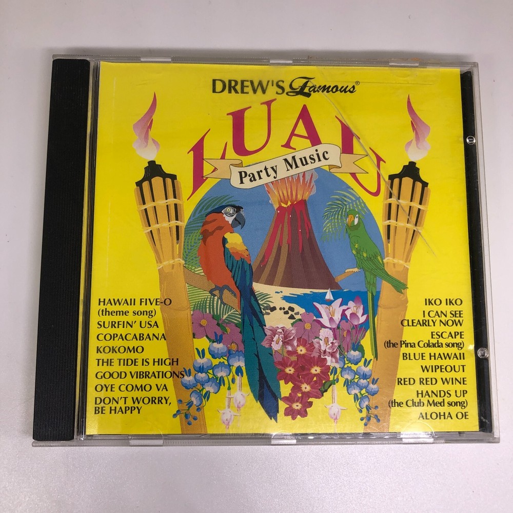 Drew's Famous Luau Dance Party Favorites by Drew's Famous (CD, Dec-1996, Turn...