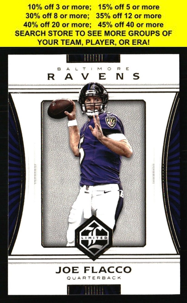 Joe Flacco 2017 Panini Limited #1 FOOTBALL Card