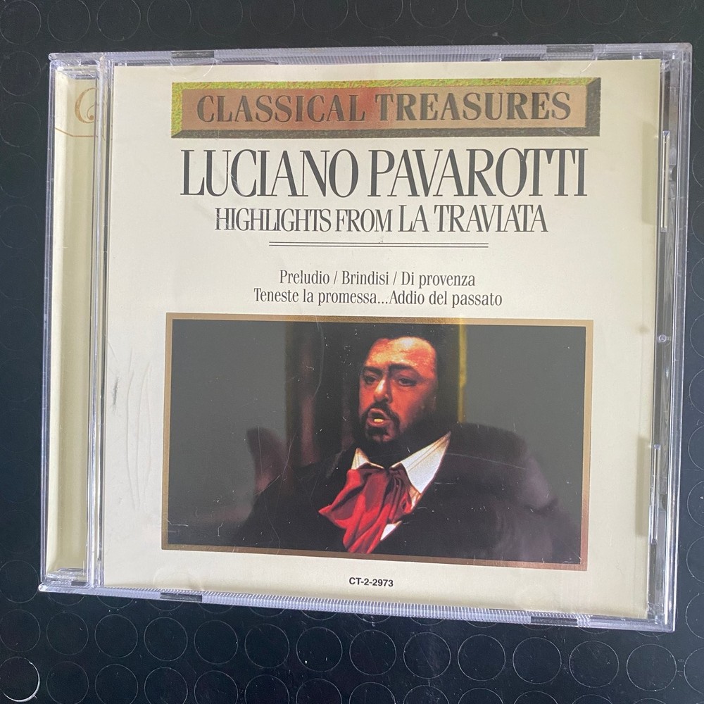 Luciano Pavarotti - Highlights from La Traviata CD 1997 Classical Opera