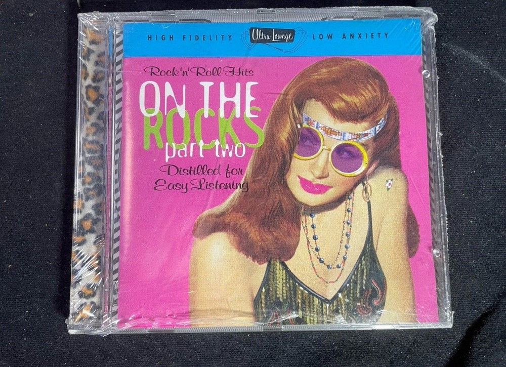 Cd Ultra Lounge On The Rocks Part 2 Cocktail Music Compilation New Sealed