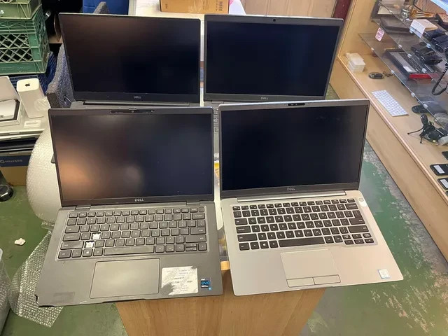 Lot of 4 Dell Laptops FOR PARTS / REPAIR ONLY – i5 & i7 Mixed Models