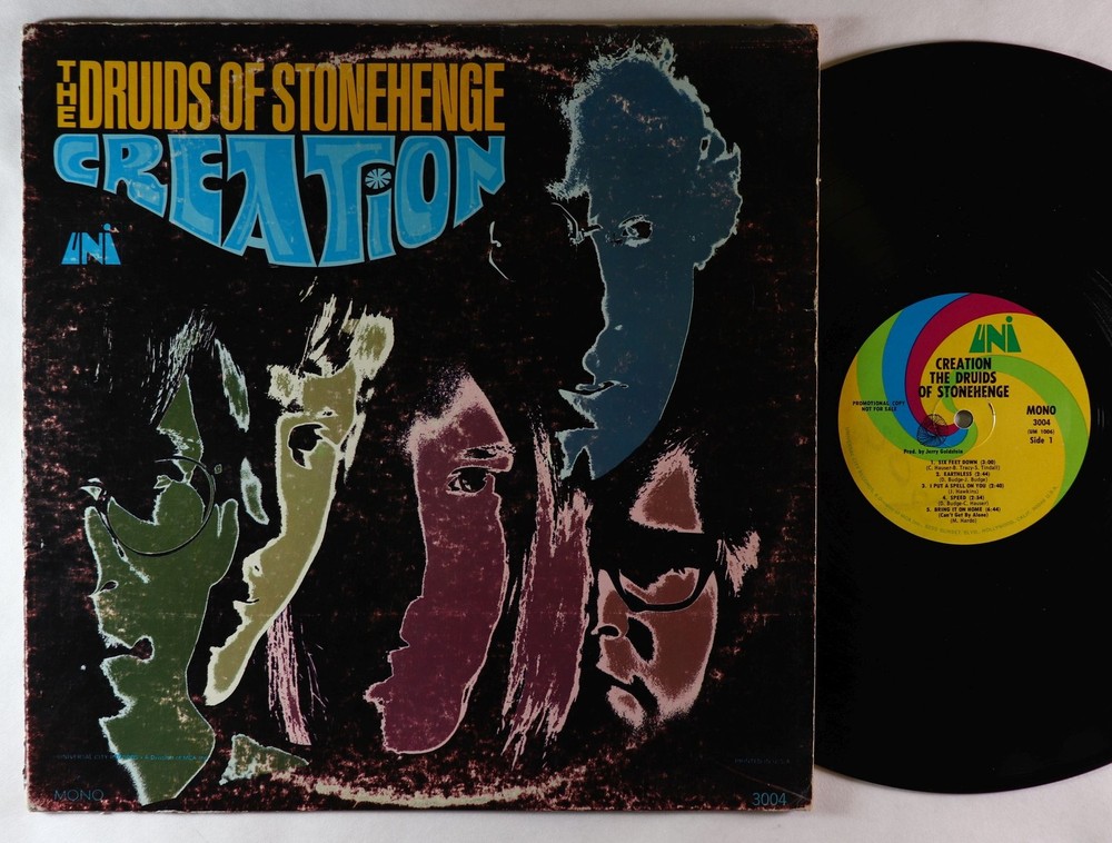 Druids Of Stonehenge - Creation LP - Uni OG Press Mono VG+