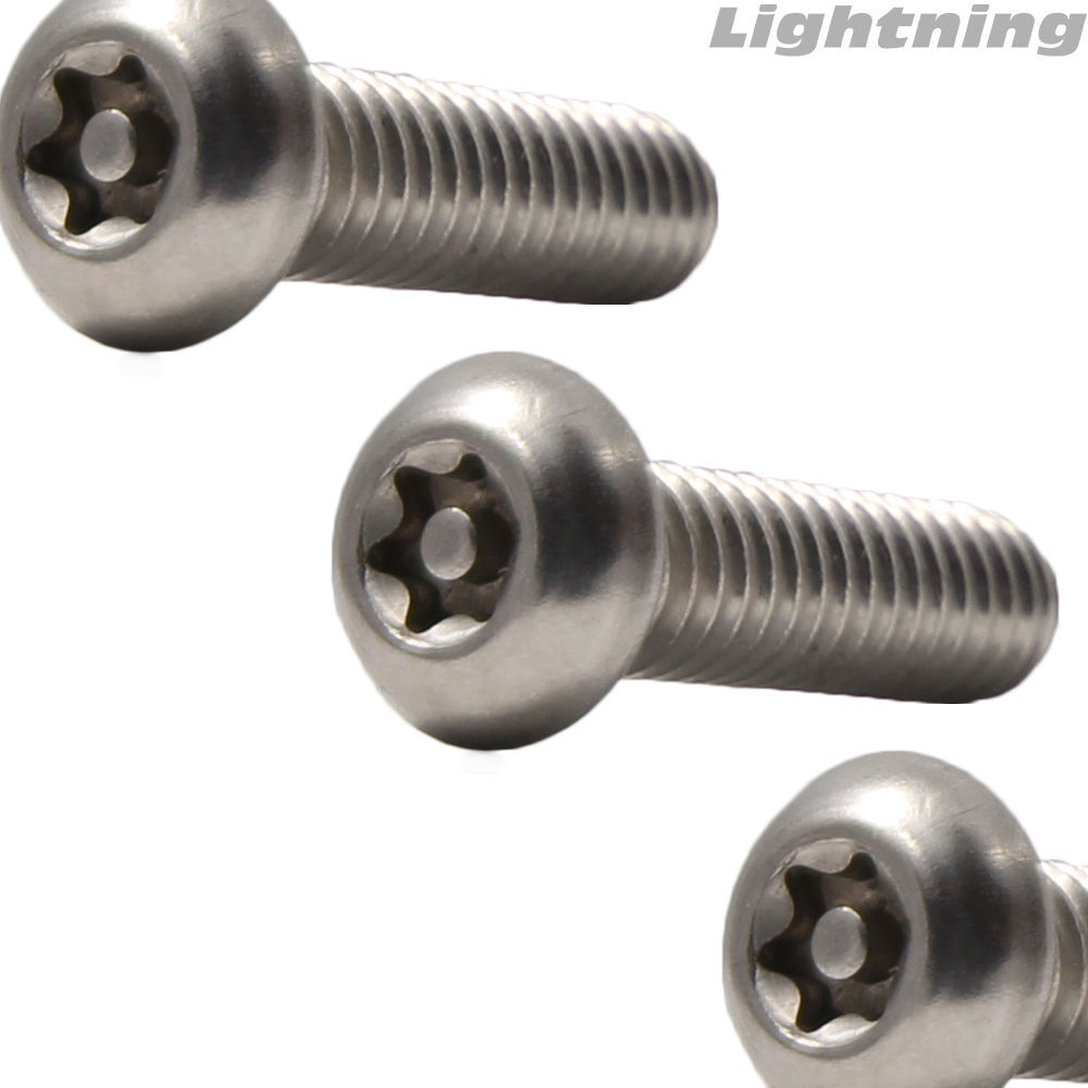 Stainless Steel Torx Security Button Head Machine Screw 10-24 x 5/8