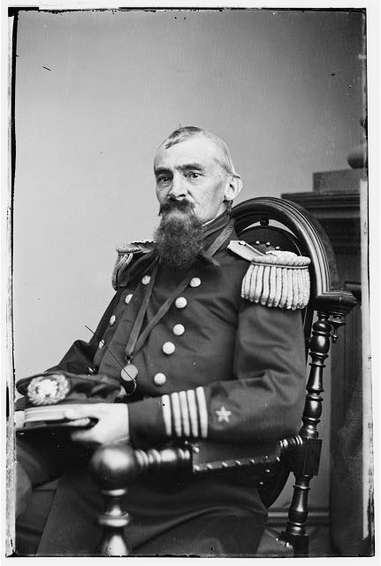 Photo:Capt R W Meade U S Navy Civil War 1860s Portrait in Uniform