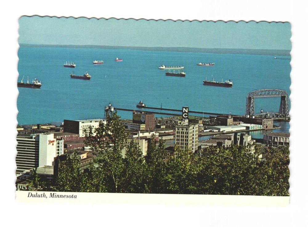 Duluth MN vintage postcard unposted