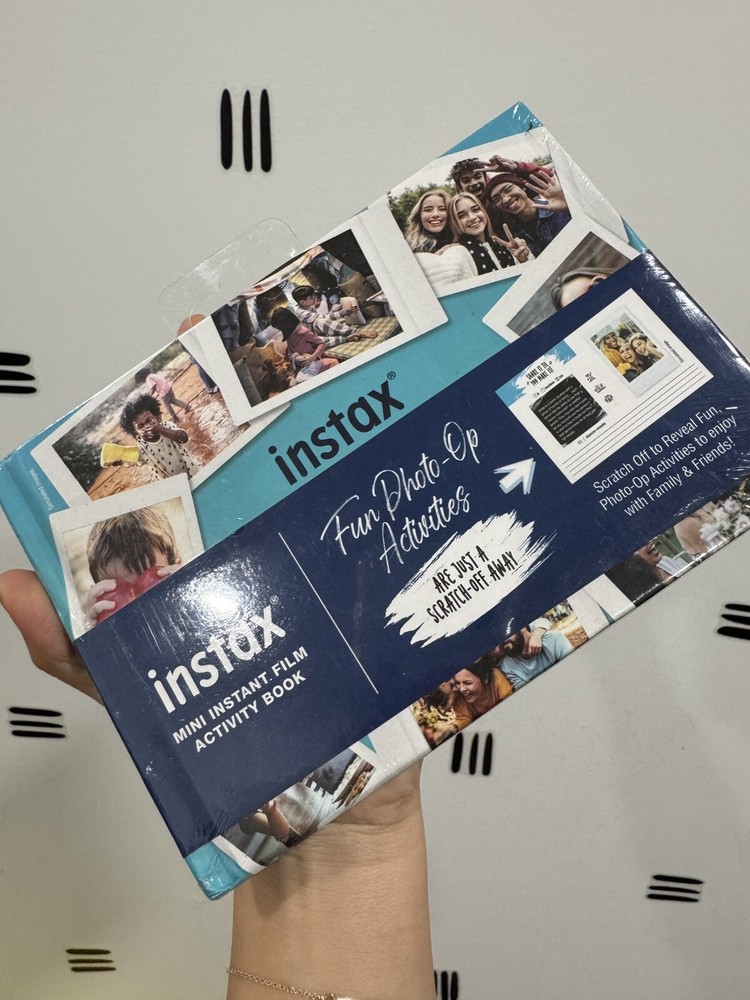 Fujifilm Instax Mini Instant Film Photo Scratch Activity Book 5x7