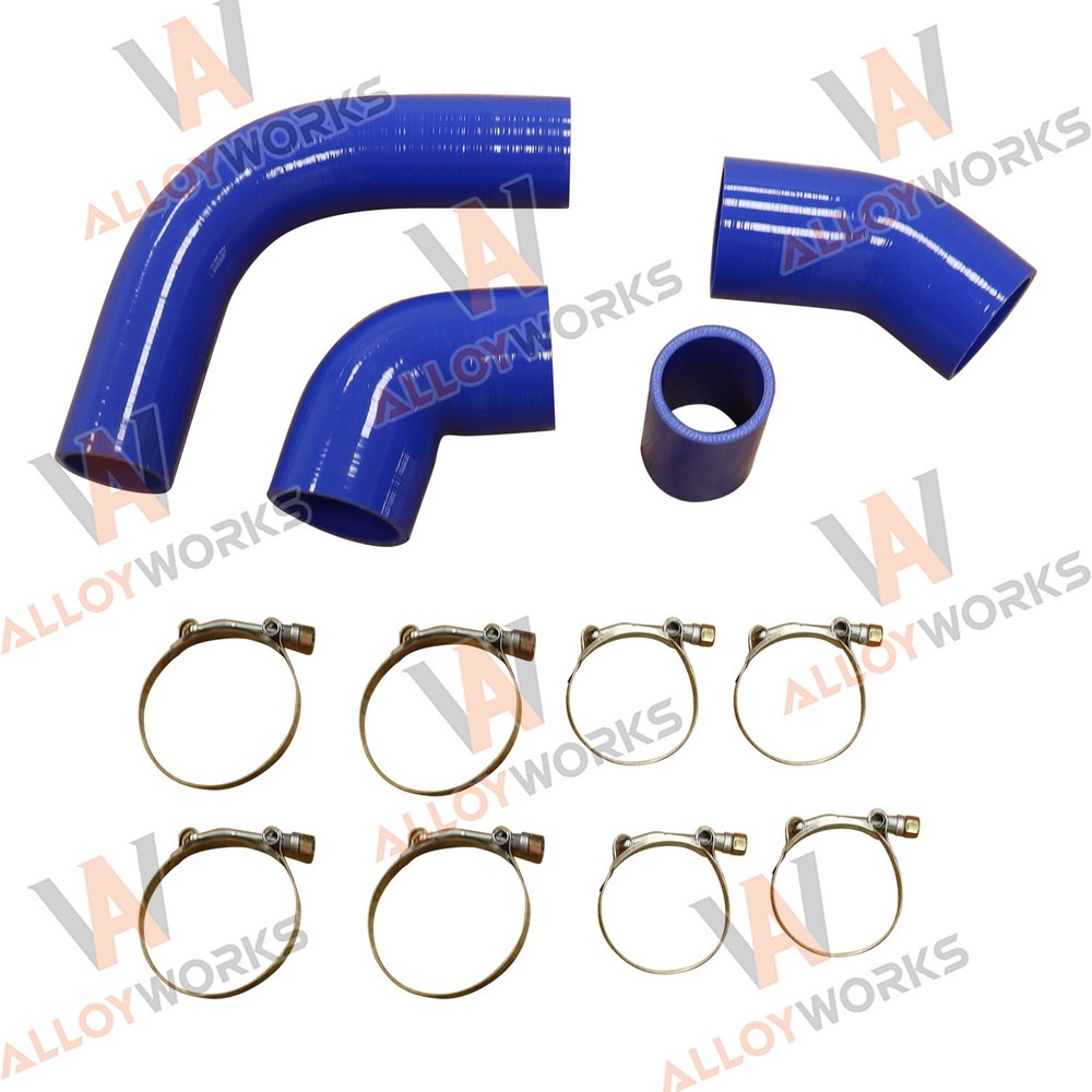 Silicone Hose Kit For 02-04 03 Chevy Silverado GMC Sierra 2500 HD 3500 6.6L LB7