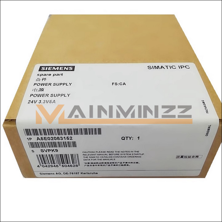 One brand new sealed Siemens Power Supply A5E02083152 fastshipping