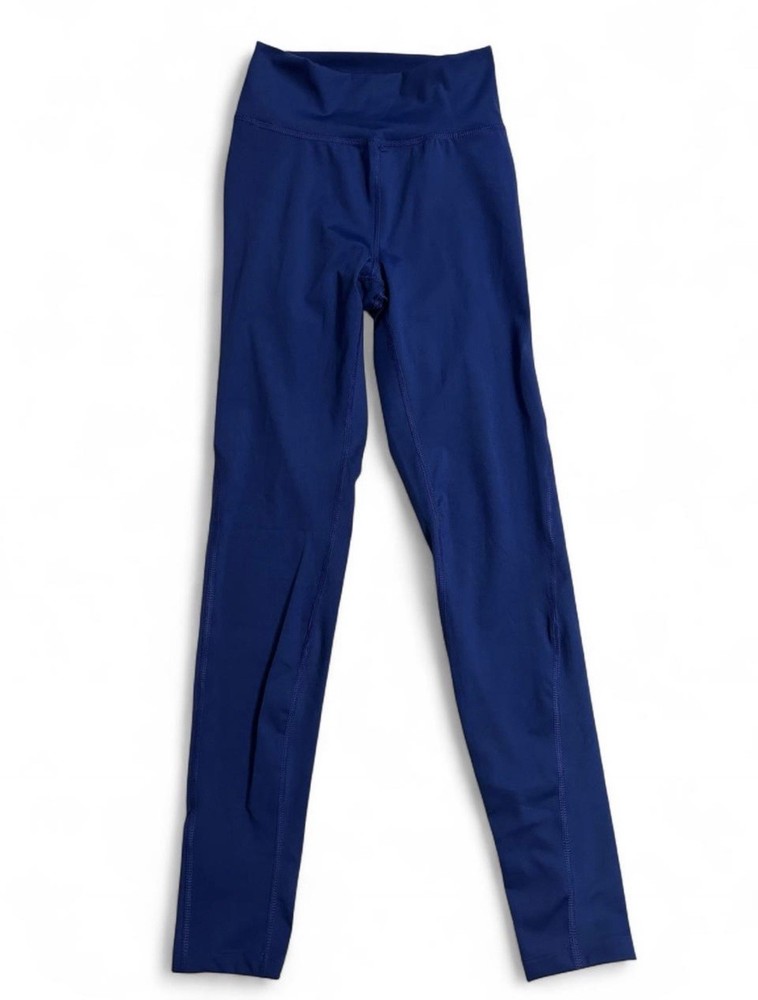 Adidas Women’s Blue High Waisted Leggings Size S Athletic Workout Stretch Pants