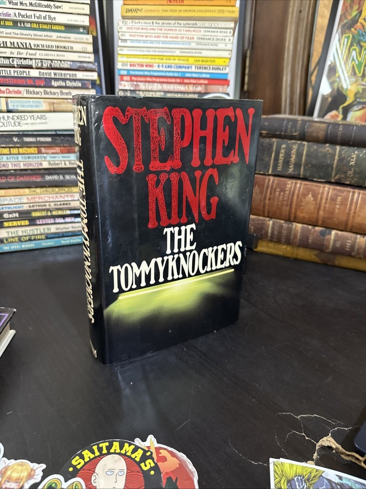 The Tommyknockers Stephen King 1987 First Edition 1st Printing HCDJ RED VARIANT