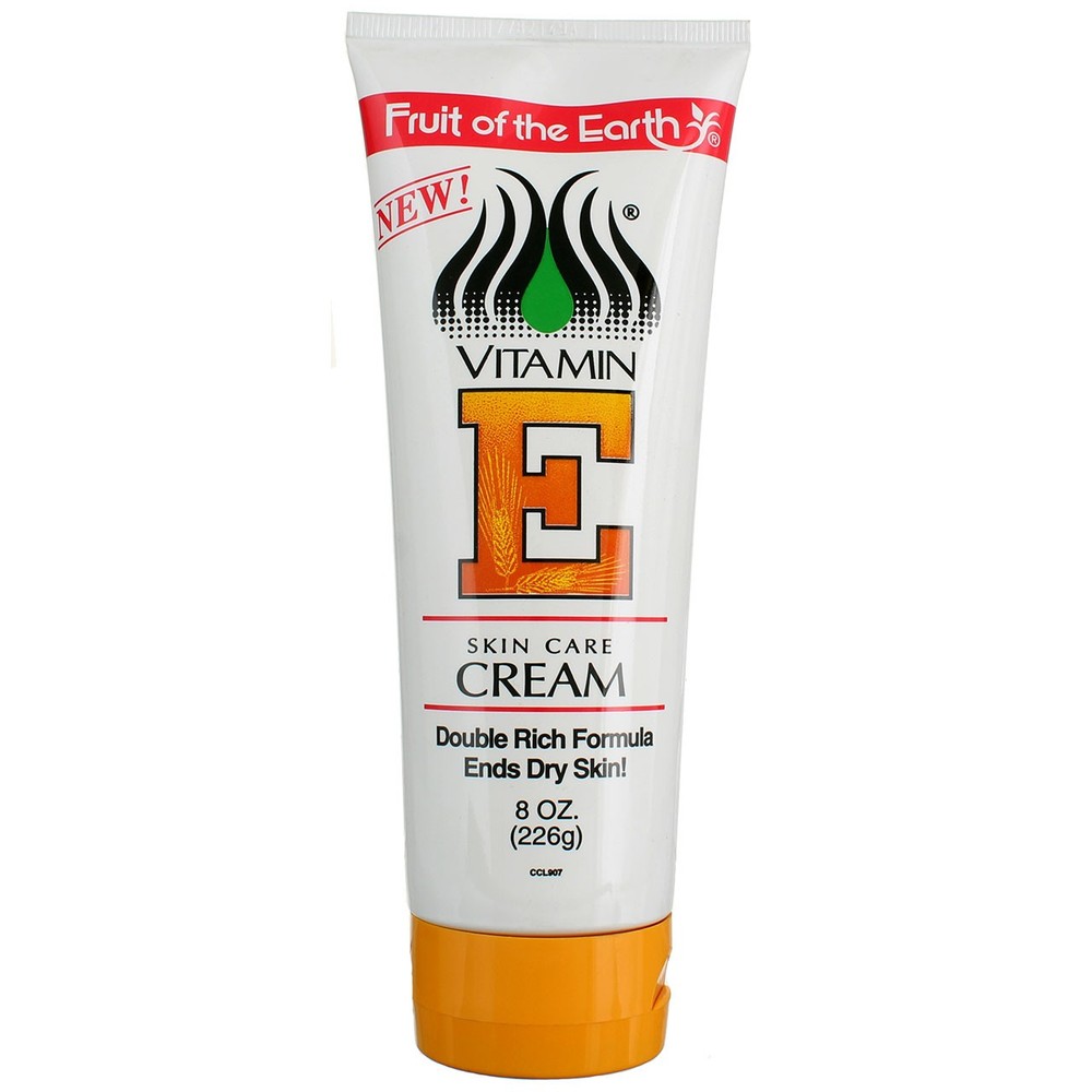 4 Pack Fruit of the Earth Vitamin E Moisturizing Skin Cream 8 oz