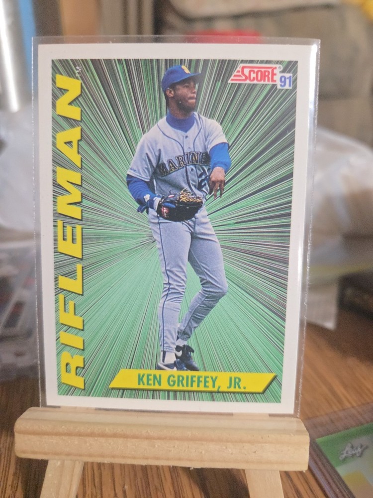 1991 Score - Rifleman Ken Griffey Jr #697