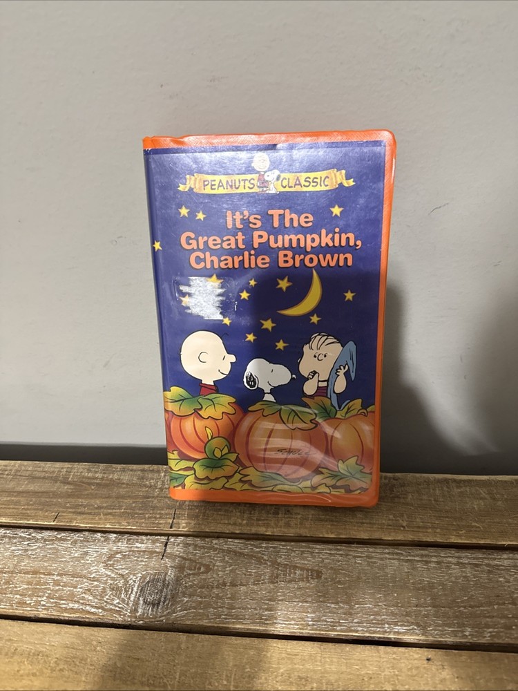 Its the Great Pumpkin, Charlie Brown (VHS, 1996, Clamshell)
