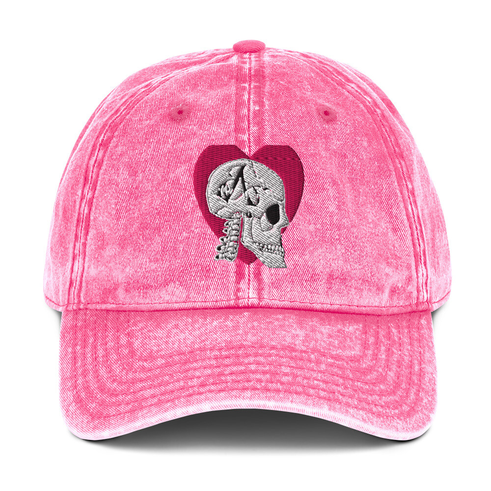 Vintage Cotton Twill Cap with Anatomical Design  